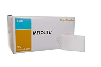 MELOLITE Absorbent Non Adherent Dressing 5x7.5cm Single