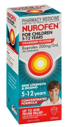 NUROFEN Child 5yr-12yr Strwberry 200ml