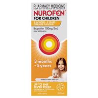 NUROFEN Child 3mth-5yr Orange 200ml