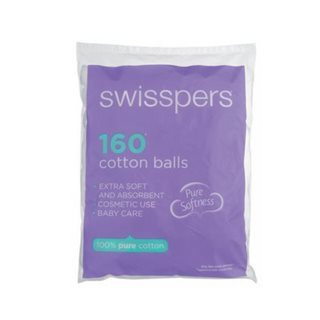 SWISSPERS Cotton Balls 160s