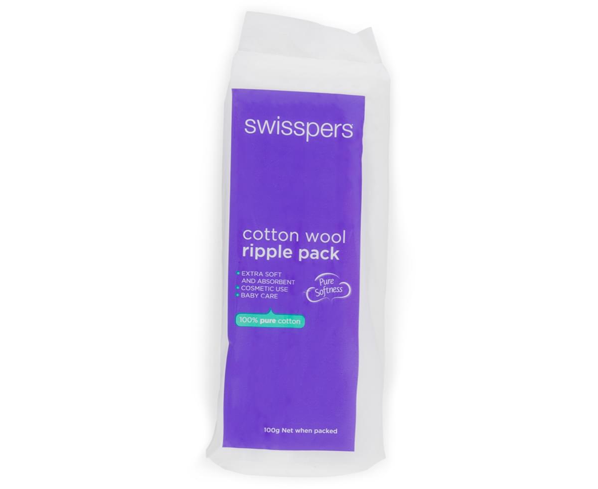 SWISSPERS Cotton Wool Ripple Pk100g