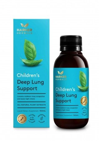 Harker Herbal Deep Lung Support Child 150ml