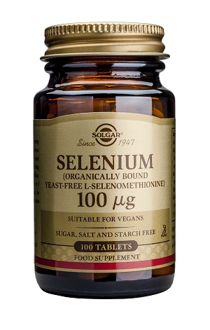 SOLGAR Selenium 100MG Tabs 100pk