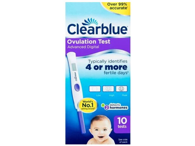 CLEARBLUE Digital Advances Ovulation DH 10pk