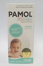 Pamol Paediatric Drops, Colour Free, 50mg in 1 ml Suspension 